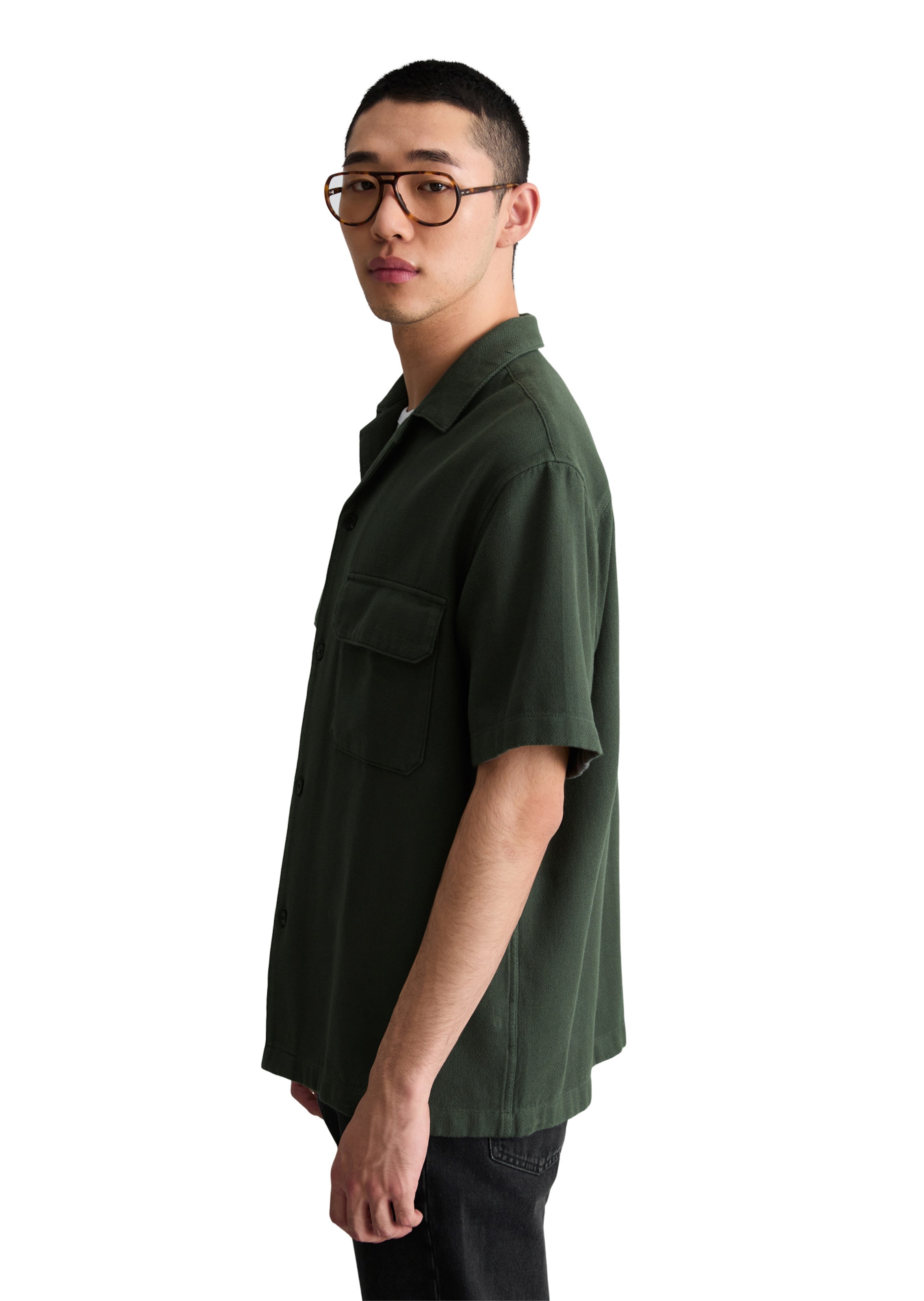 Marc O'Polo DENIM Regular Fit Hemd in Grün