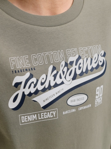Bluză de molton de la Jack & Jones Junior pe verde