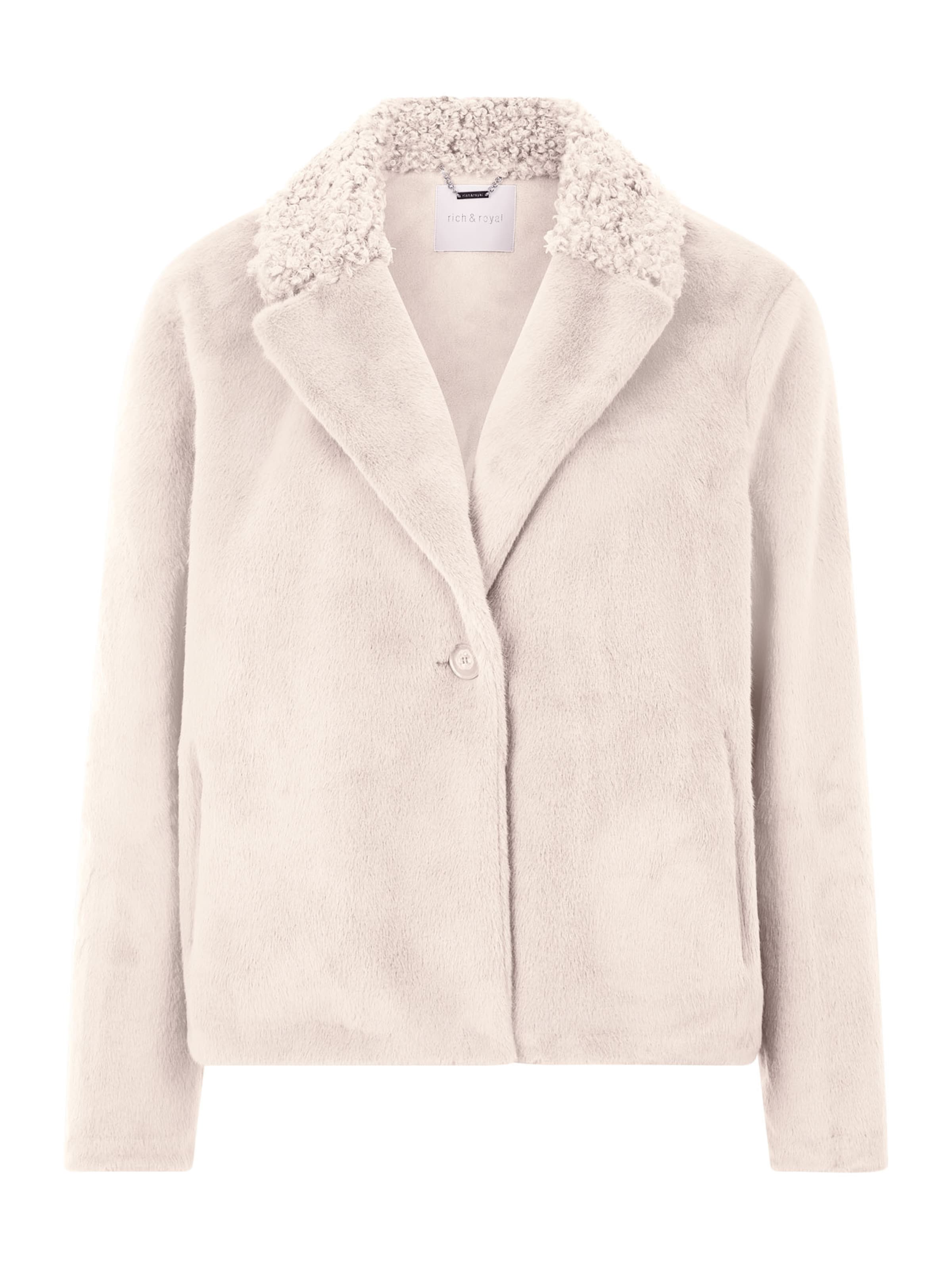 Veste mi-saison Rich & Royal en beige : devant