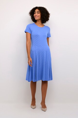 Kaffe Kleid in Blau