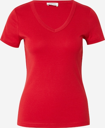 ESPRIT Shirt in Rood: voorkant