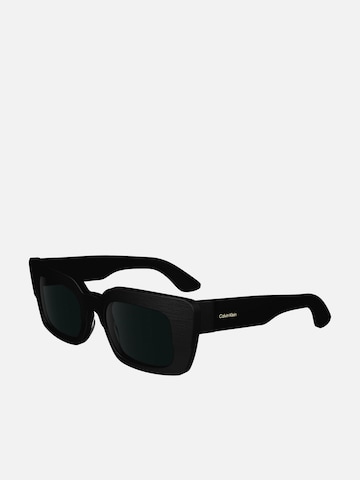 Calvin Klein Sonnenbrille in Schwarz: Vorderseite