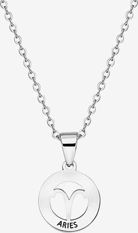 Lucardi Necklace in Silver: front