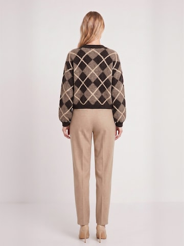 Cardigan ' Pen ' Opal Studio en marron