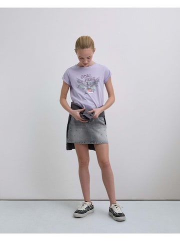 Scalpers T-Shirt 'Eagletee' in Lila: Vorderseite