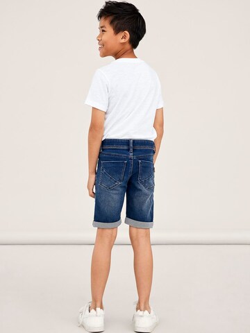Coupe slim Jean 'Sofus' NAME IT en bleu