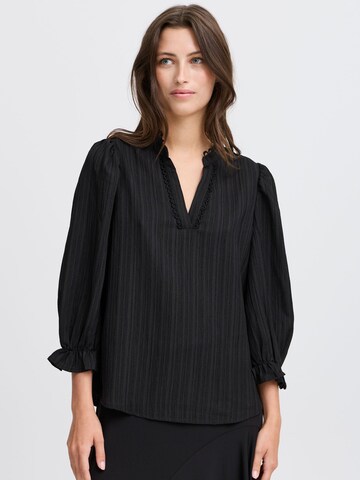 b.young Blouse 'Juliana' in Black: front