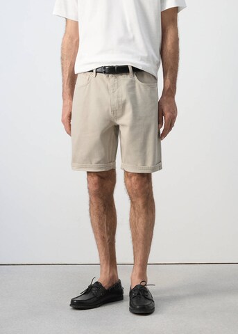 MANGO MAN Slim fit Pants in Beige