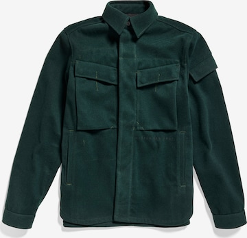 G-Star RAW Button Up Shirt in Green: front