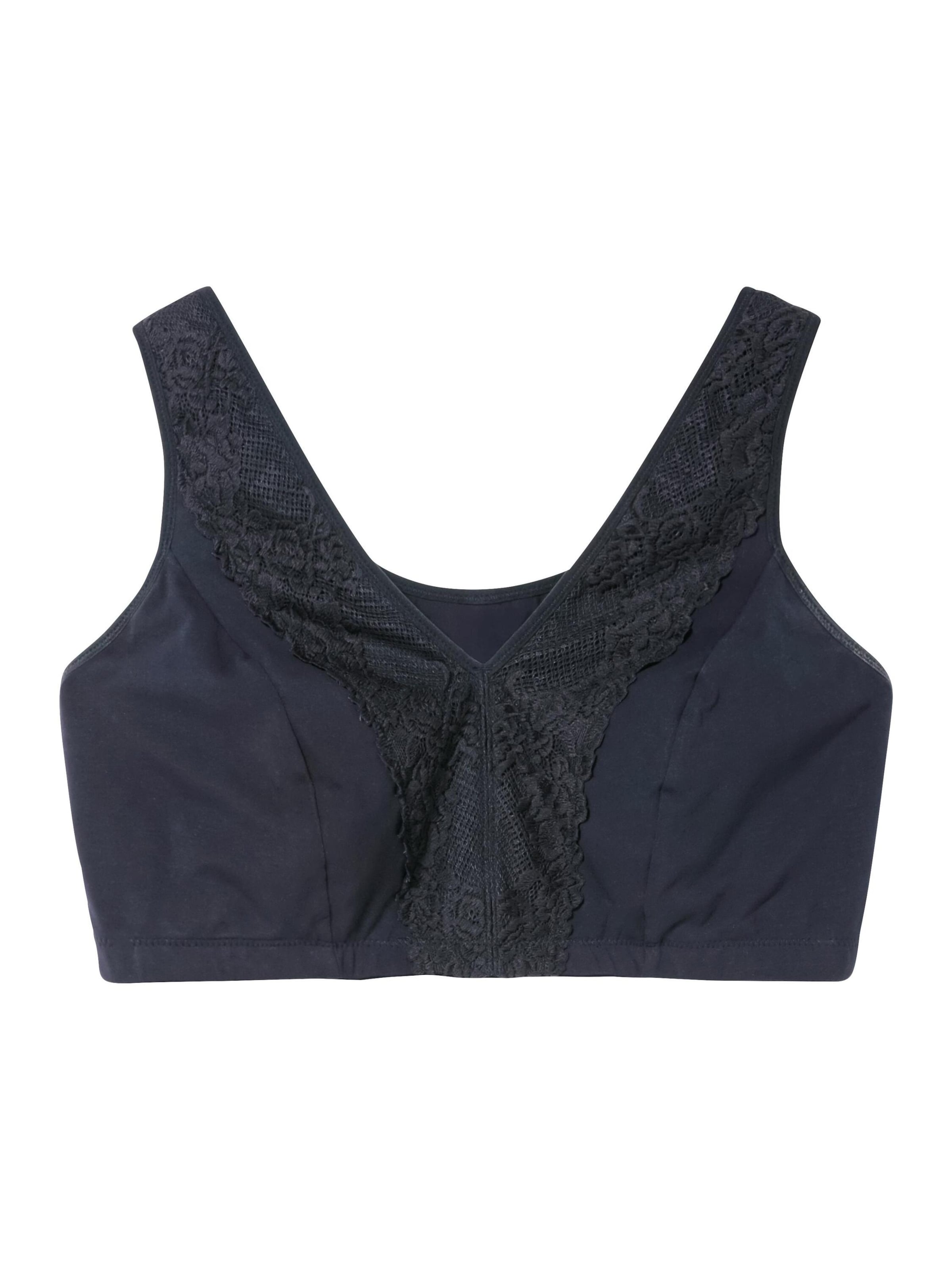 SHEEGO Bustier BH in Blauw: voorkant
