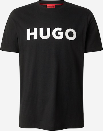 HUGO T-Shirt 'Dulivio' in Schwarz: Vorderseite