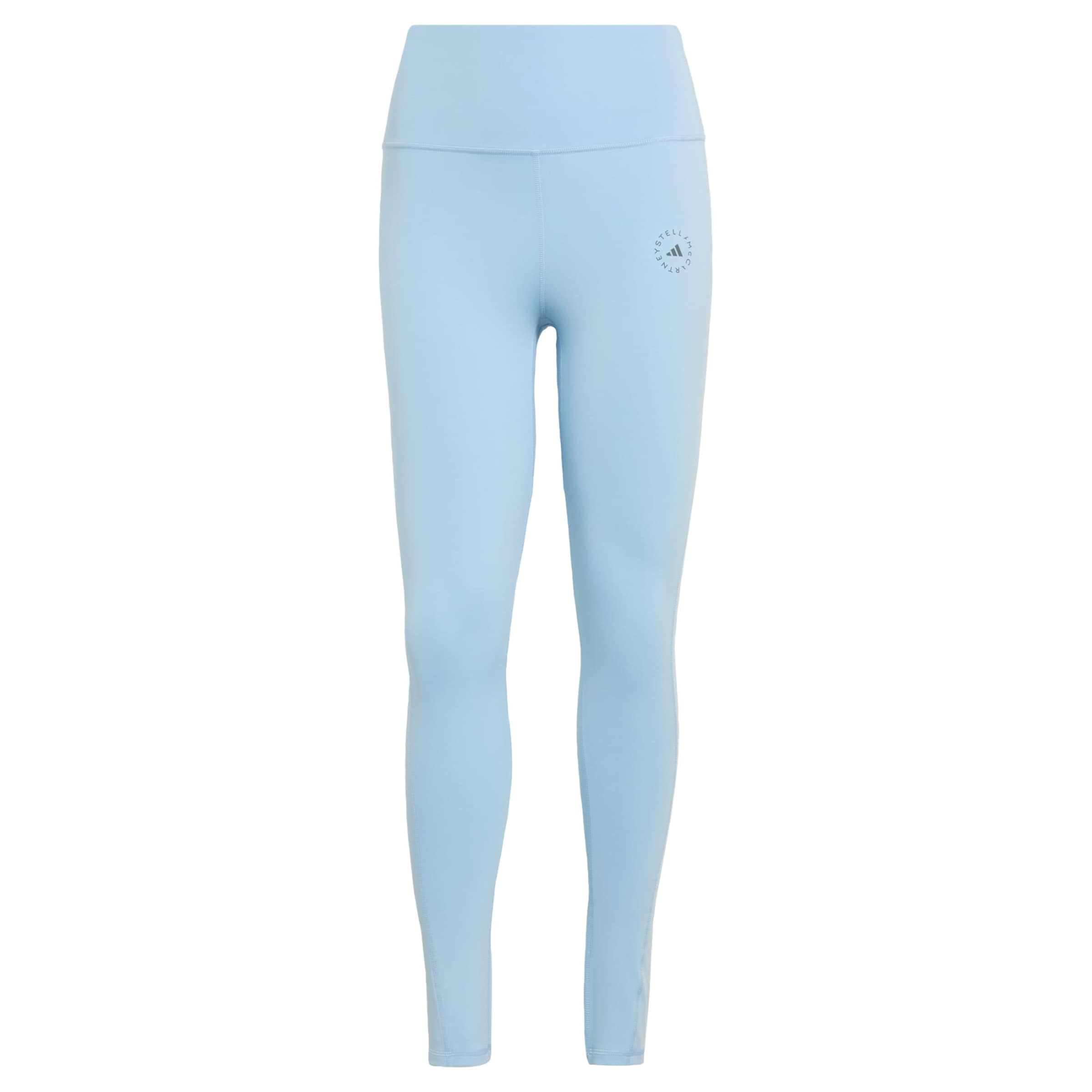 ADIDAS BY STELLA MCCARTNEY Workout Pants 'Yoga 7/8' in Blue: front