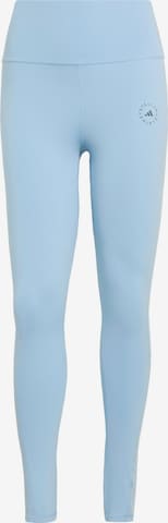 ADIDAS BY STELLA MCCARTNEY Workout Pants 'Yoga 7/8' in Blue: front