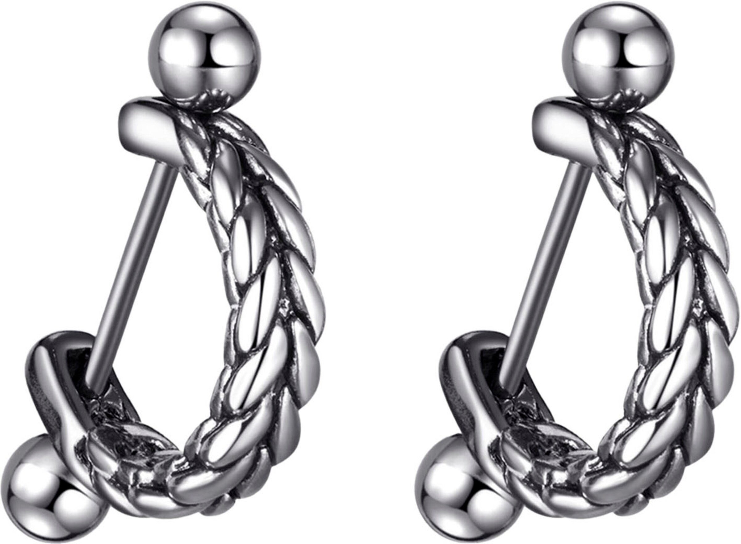 FIRETTI Earring in Silver: front