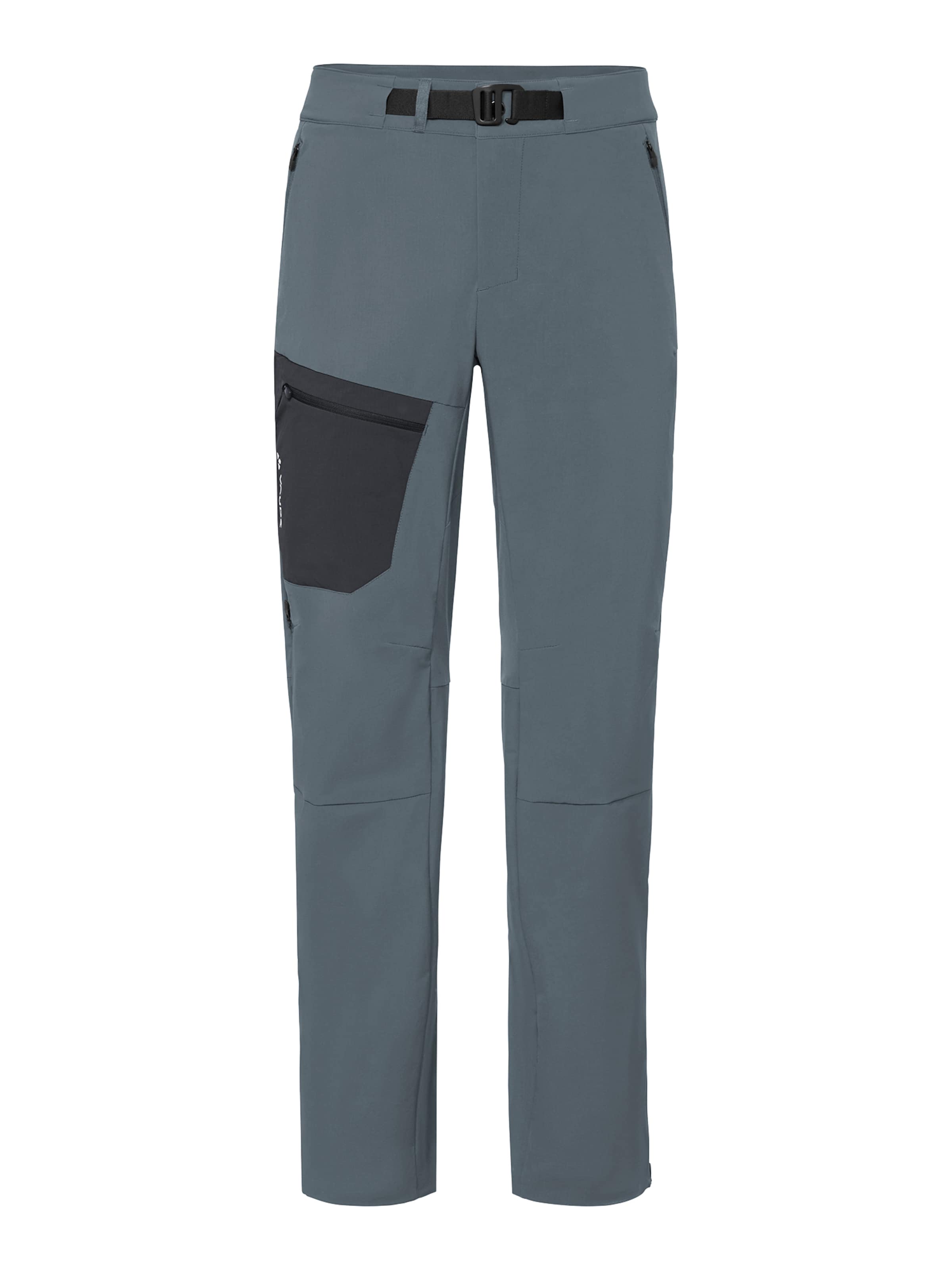 VAUDE Outdoor trousers 'Badile III' in Anthracite / Basalt grey, Item view