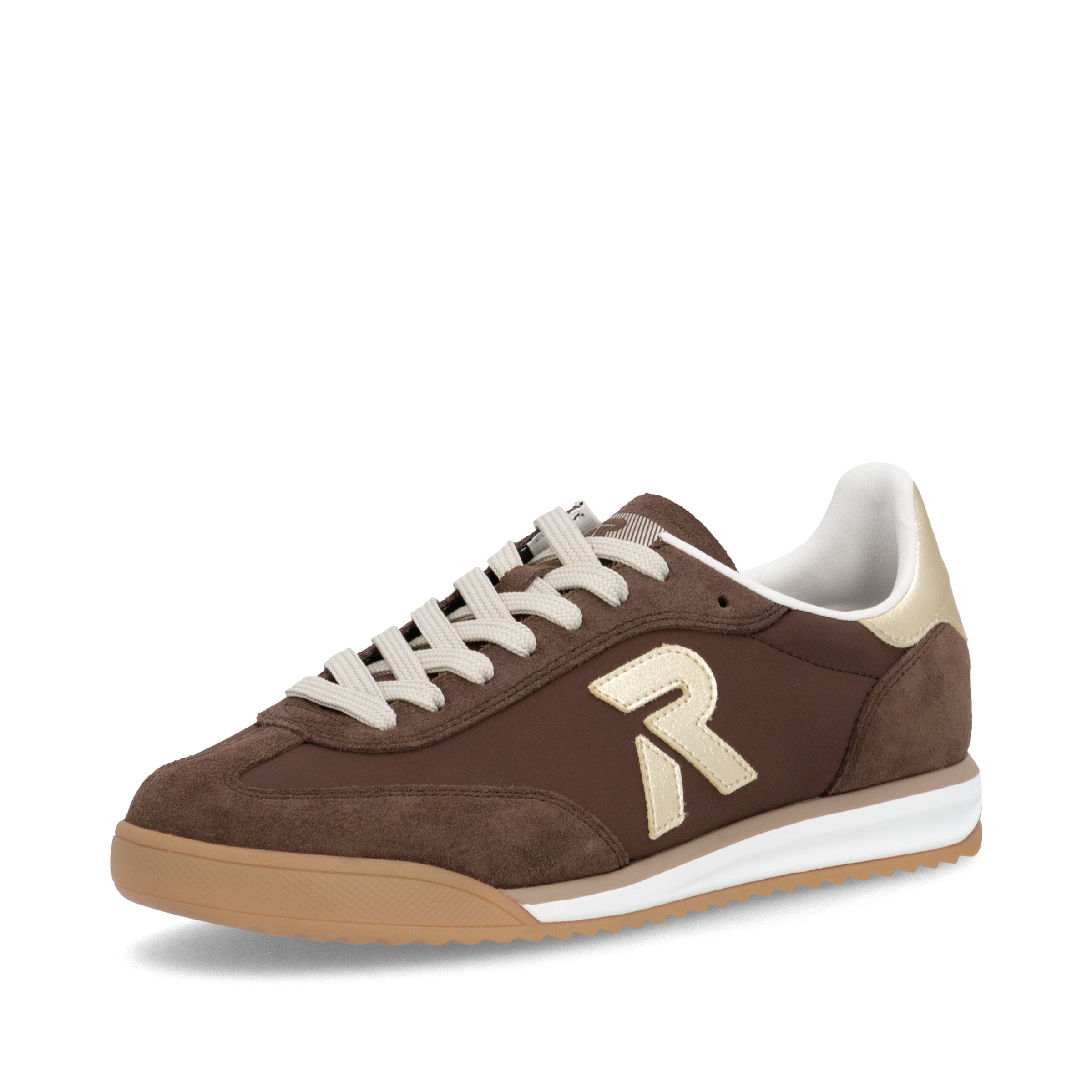 Rieker Sneakersy niskie w kolorze brązowy: przód