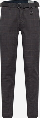 TOM TAILOR DENIM Chinohose in Grau: predná strana