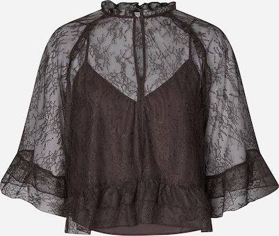 SECOND FEMALE Bluse 'Sybell' in L in dunkelbraun, Produktansicht