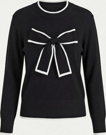 faina - Pullover em preto: frente