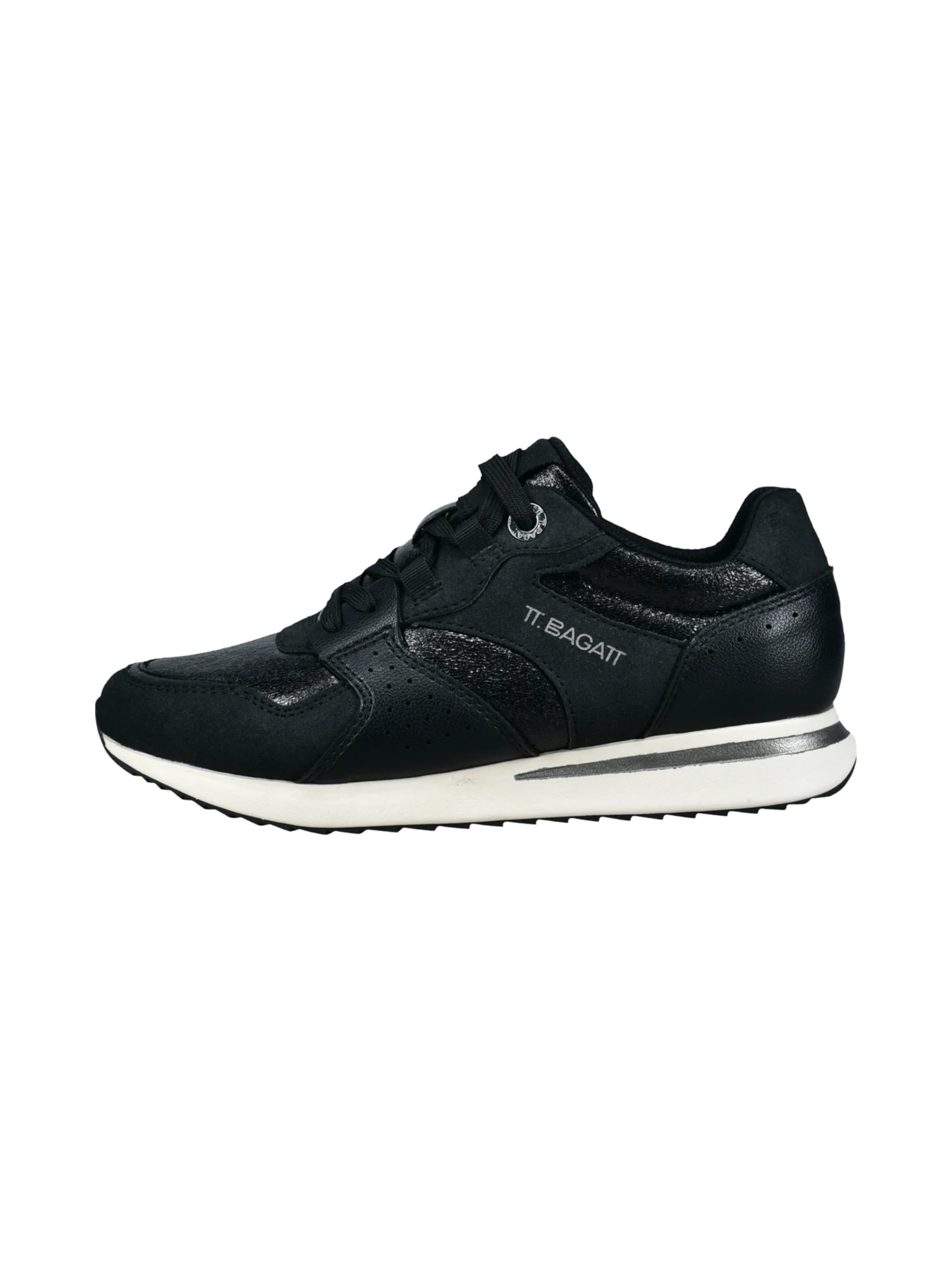 Sneaker bassa di TT. BAGATT in nero: frontale