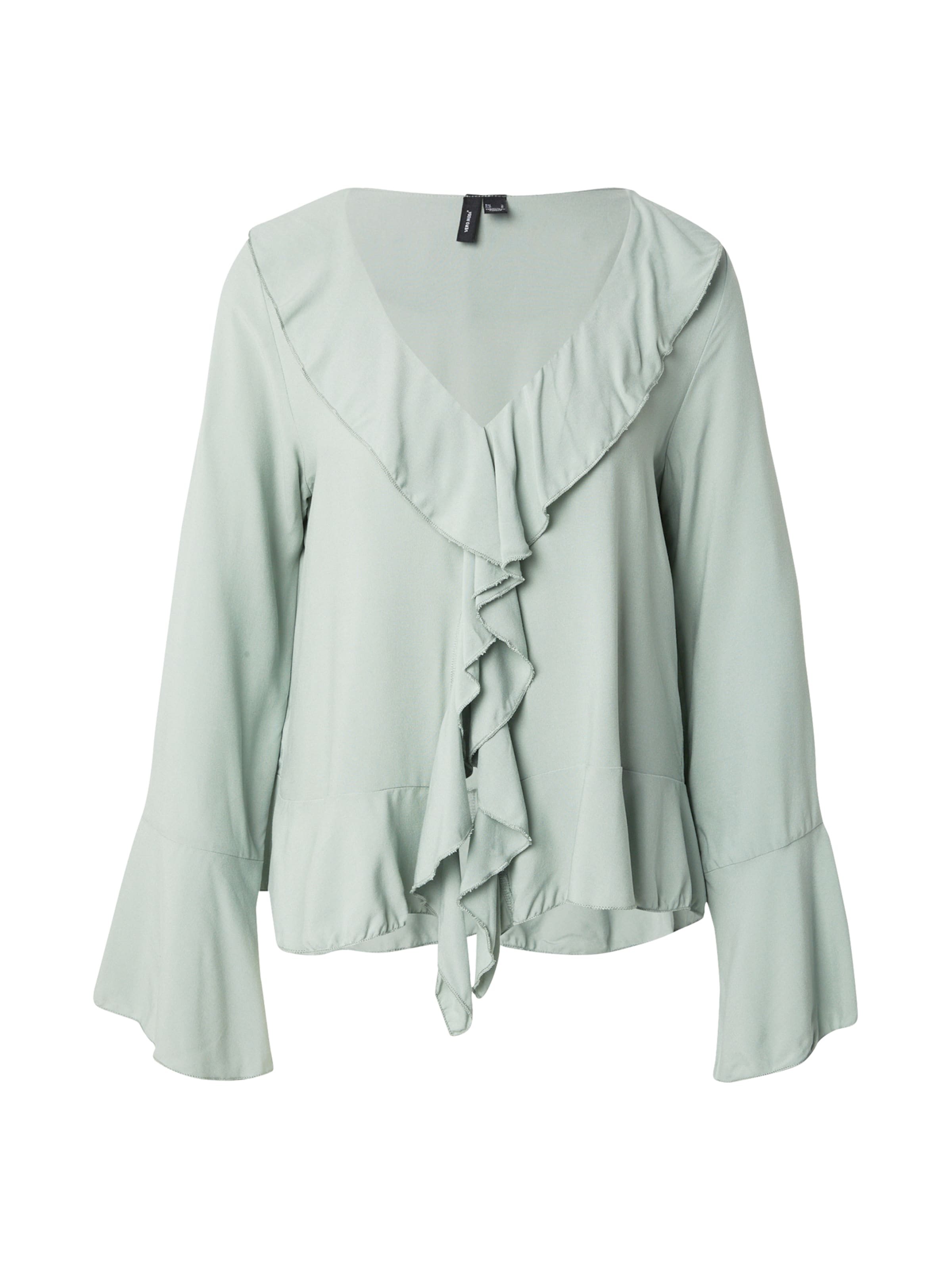 VERO MODA Pluus 'VMMERRY', värv roheline: eest vaates