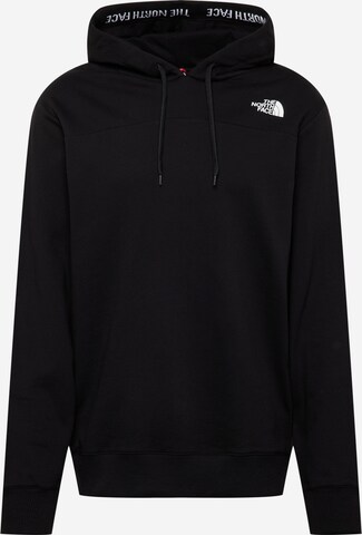 THE NORTH FACE Sweatshirt 'ZUMU' in Schwarz: predná strana