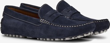 LOTTUSSE Mocassins 'Nautico' in Blauw