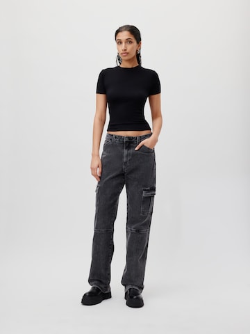 Regular Jeans cargo 'Caroline' LeGer by Lena Gercke en gris