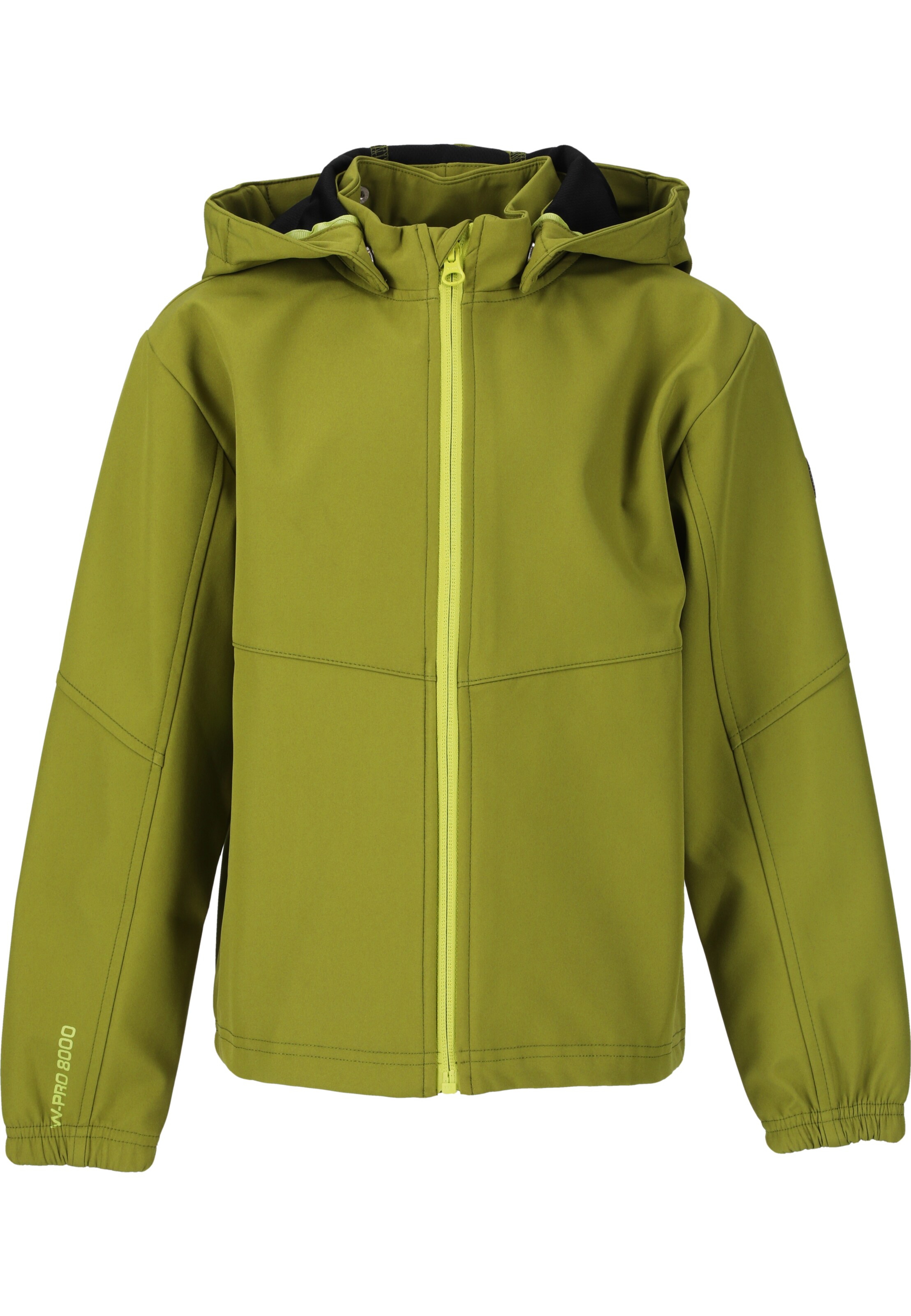 ZigZag Softshelljacke 'Troy' in Grün: Vorderseite