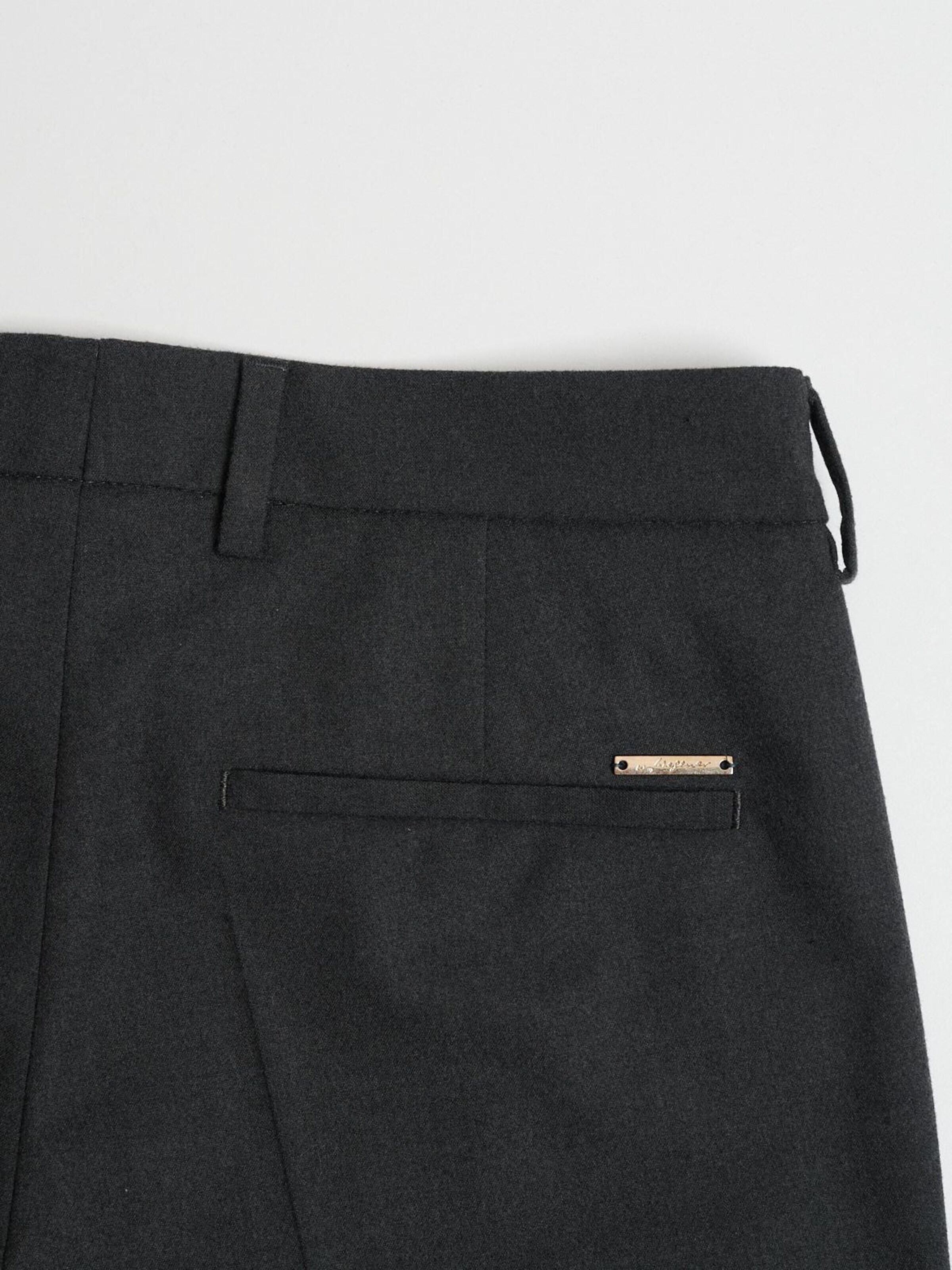 Slimfit Pantaloni per costume tradizionale 'Elena 8670' di W. Wegener in grigio