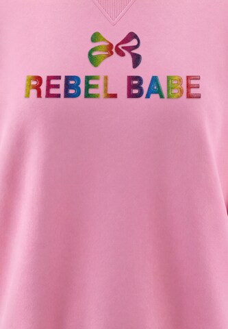 MYMO - Sweatshirt em rosa