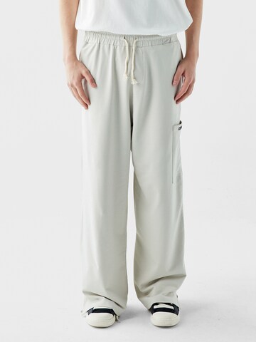 VAMOS CLO Loose fit Pants 'Kyle' in Grey: front