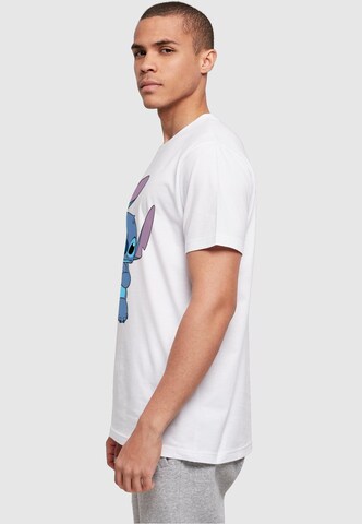 ABSOLUTE CULT Shirt 'Lilo And Stitch - Posing' in White