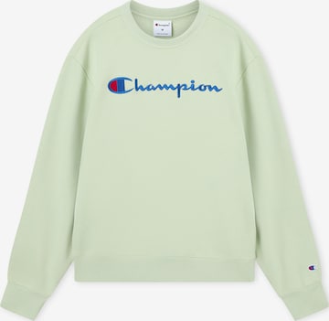 Champion Sweatshirt i grön: framsida
