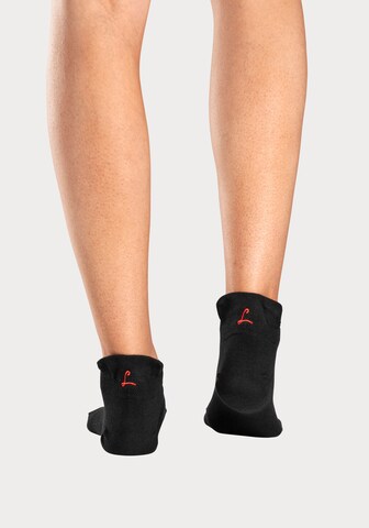 LASCANA Füßlinge in Schwarz