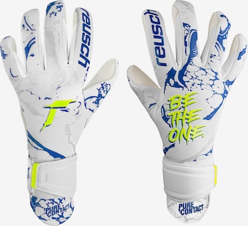 REUSCH Sporthandschoenen 'Pure Contact Silver' in Blauw