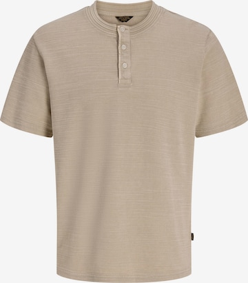 JACK & JONES T-Shirt in Beige: Vorderseite