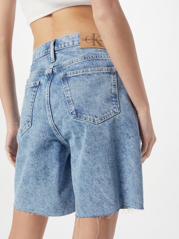 Calvin Klein Jeans Loosefit Shorts in Blau