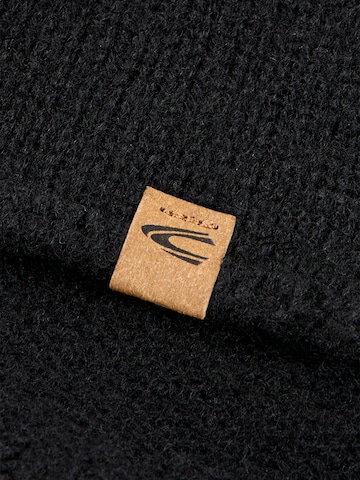 CAMEL ACTIVE Strickbeanie aus Kaschmir in Schwarz