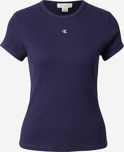 Marškinėliai iš Calvin Klein Jeans, spalva – violetinė-mėlyna, Prekių apžvalga