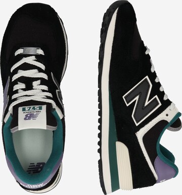 new balance Σνίκερ χαμηλό '574' σε μαύρο