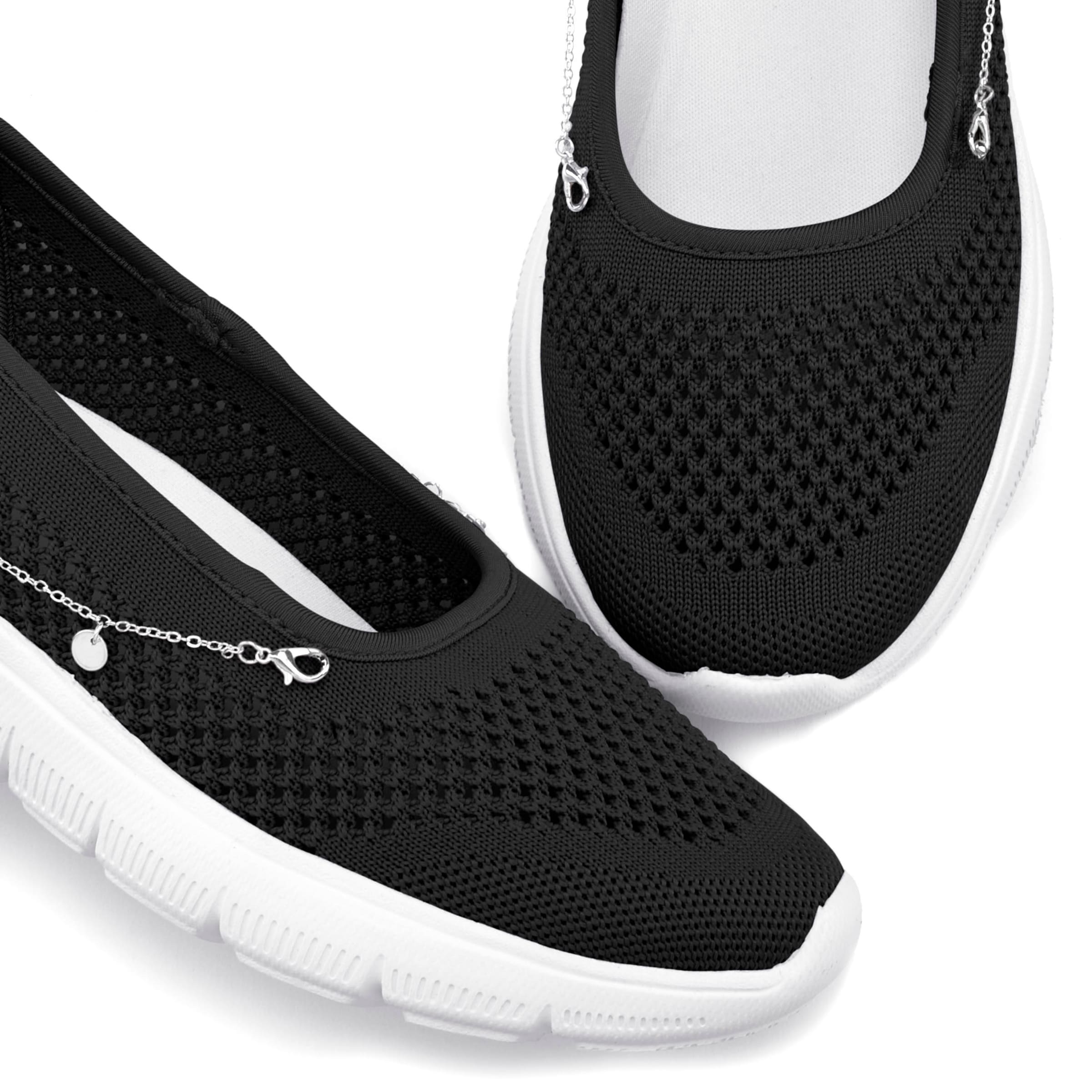 LASCANA Ballerina i svart