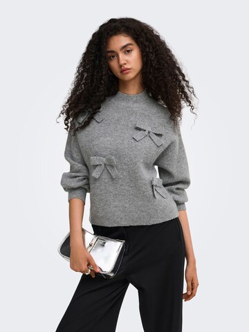ONLY - Jersey 'LISA' en gris: frente
