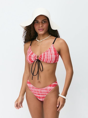 C&City Trojúhelníková Bikiny – červená