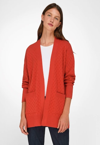 Peter Hahn Sweater 'Cotton' in Red: front