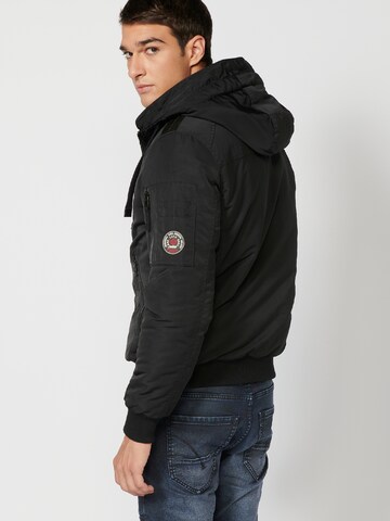 KOROSHI Between-season jacket 'Jägerin' in Black