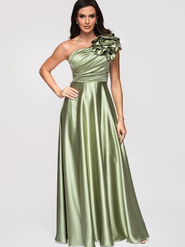 Ombre Evening dress in Green