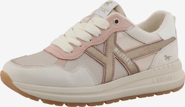 MUSTANGNiske tenisice - bež boja: prednji dio