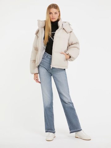 GUESS Winterjacke in Beige