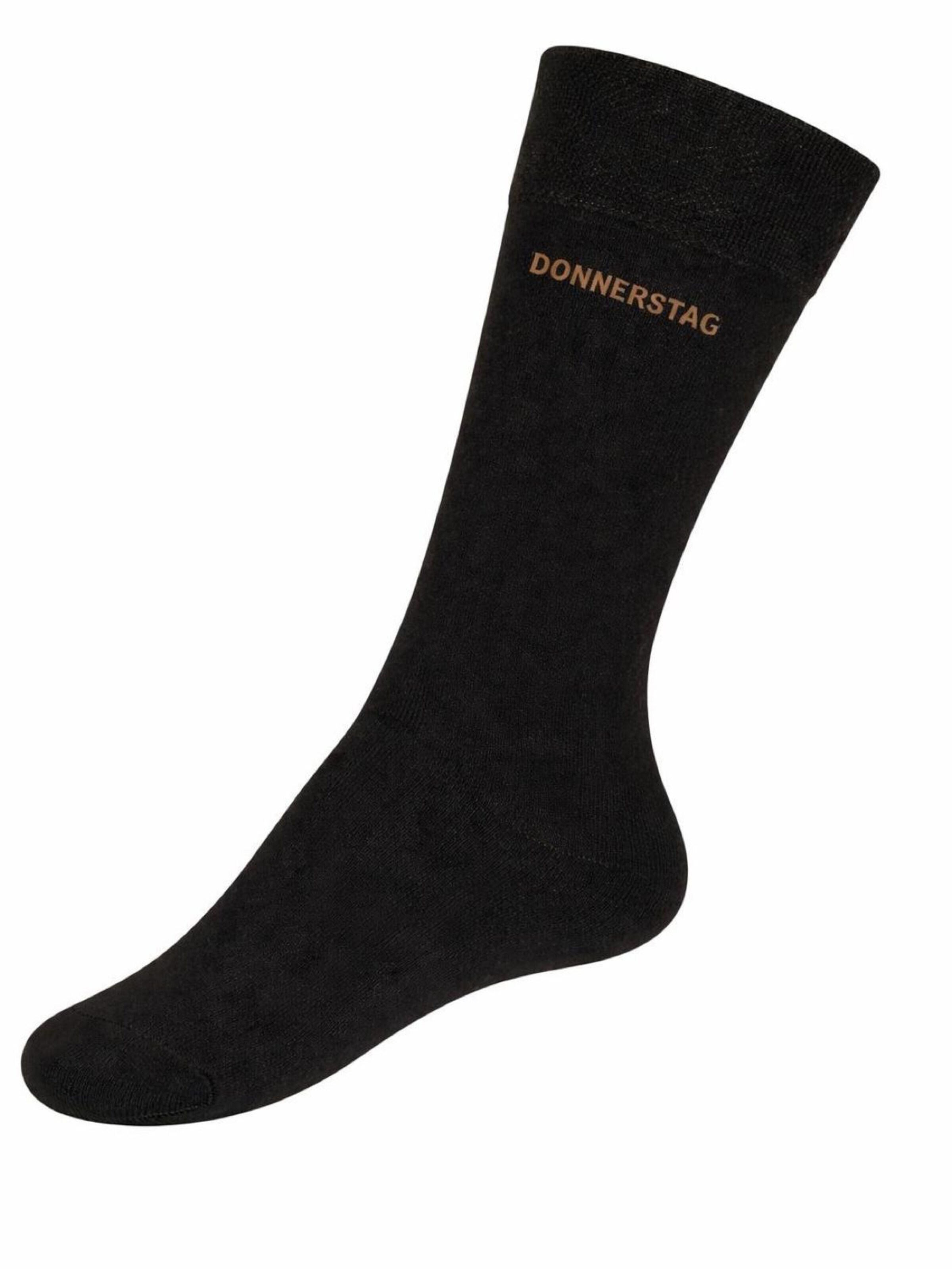 Cocain Underwear Socks 'mit Wochentagen' in Black